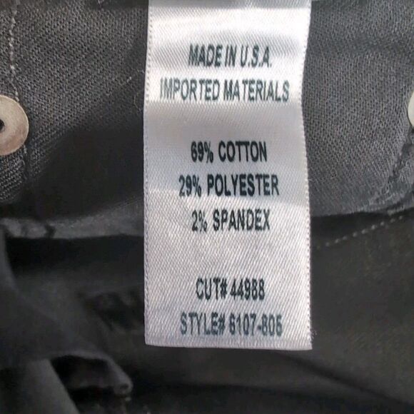 Citizens of Humanity Gage Jeans Men's 34x34 Black Straight Leg Stretch Denim - Picture 7 of 8